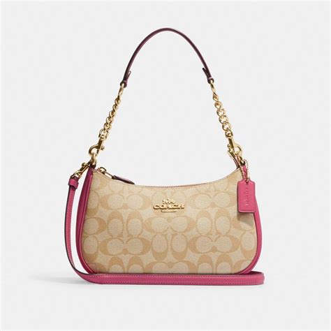 coach outlet signature shoulder bag